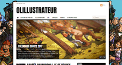 Desktop Screenshot of olillustrateur.be