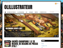 Tablet Screenshot of olillustrateur.be